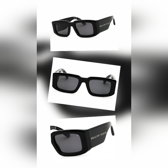 NWT, Philipp Plein SPP149V Men's Sunglasses, Size 54X24X145 - Picture 4 of 4